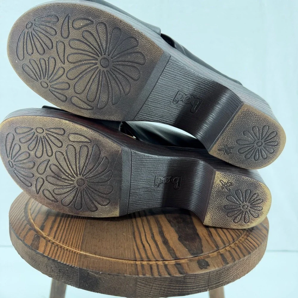 B.O.C. Womens Jenny Wedge Sandals in Black Size 11 Wedge Heel Platform Boho - Picture 7 of 8